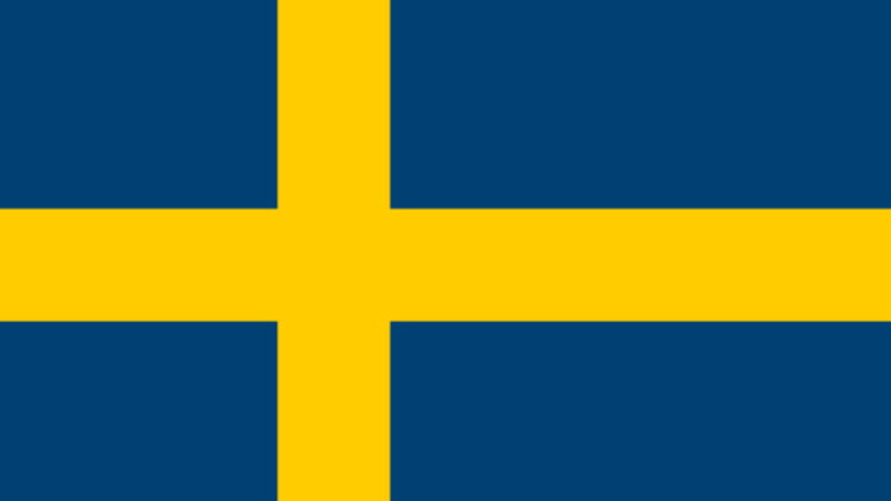 Flag of Sweden — Blue