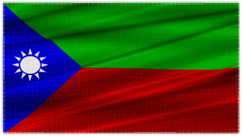 Flag of Taiwan — Blue