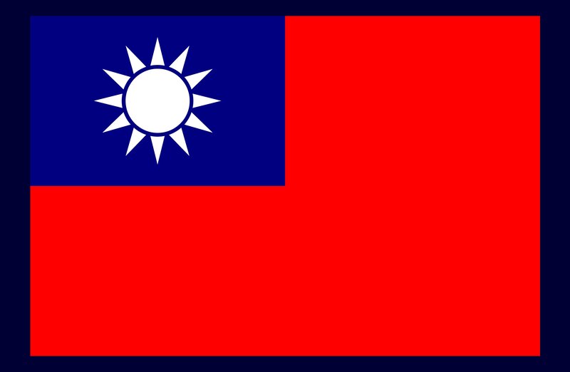Flag of Taiwan — Red