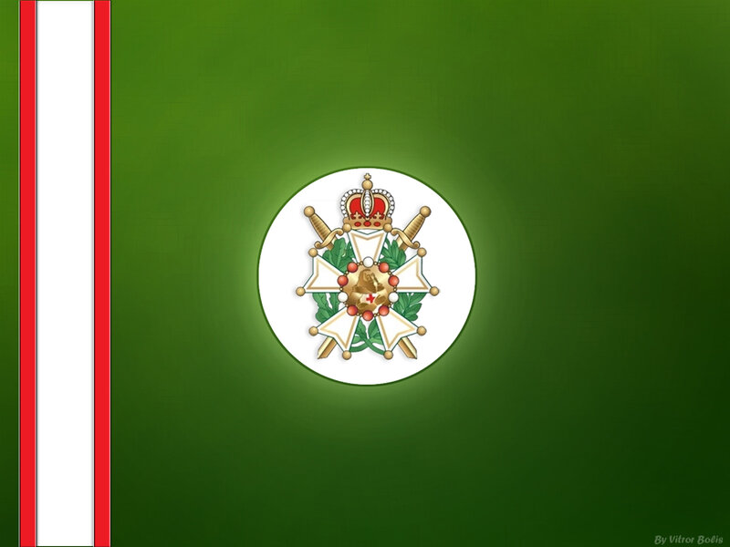 flag of the royal order of the merit