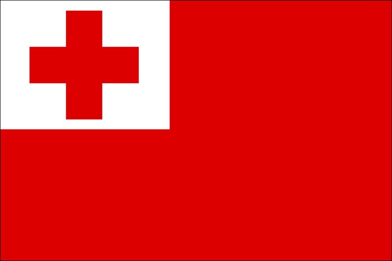 Flag of Tonga — Red