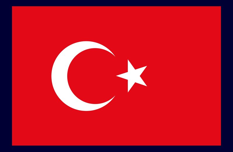 Flag of Turkey — Red, Neutral