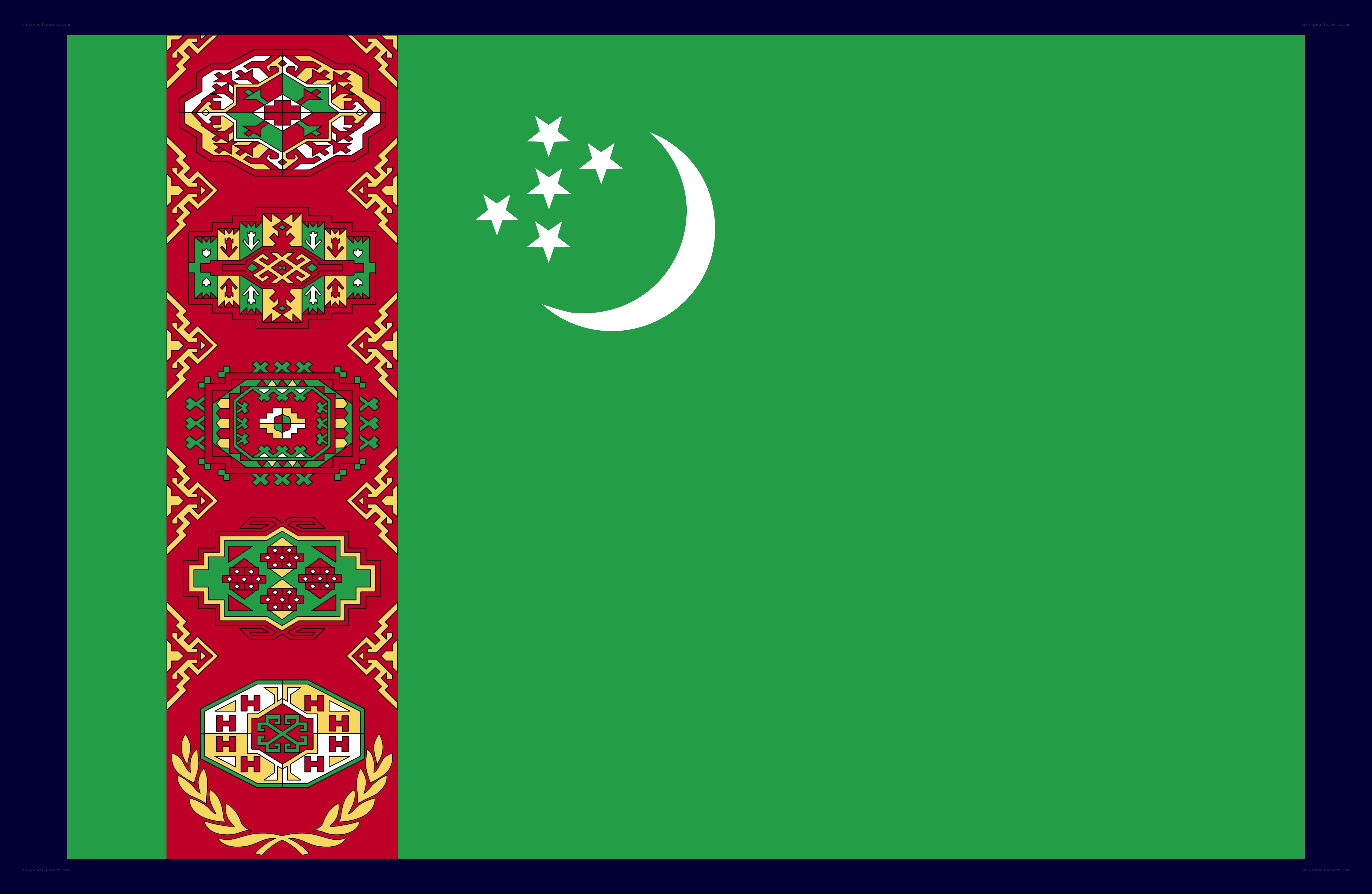Flag of Turkmenistan