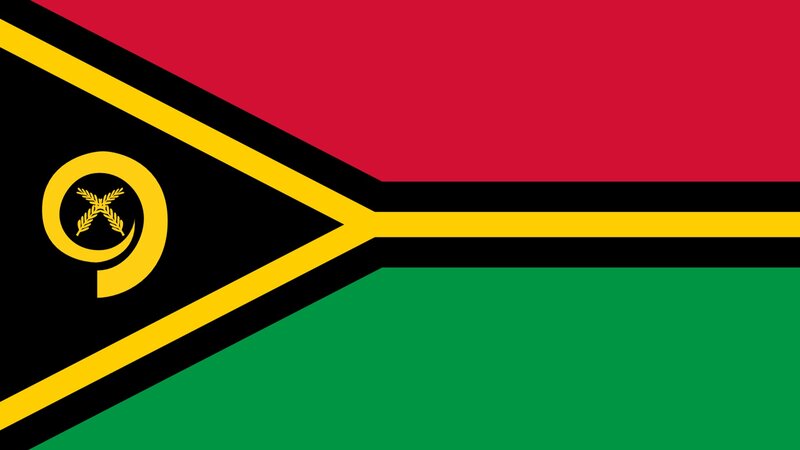 Flag of Vanuatu — Red