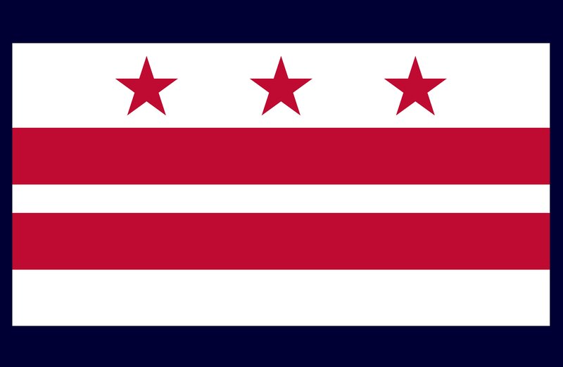 Flag of Washington D.C.