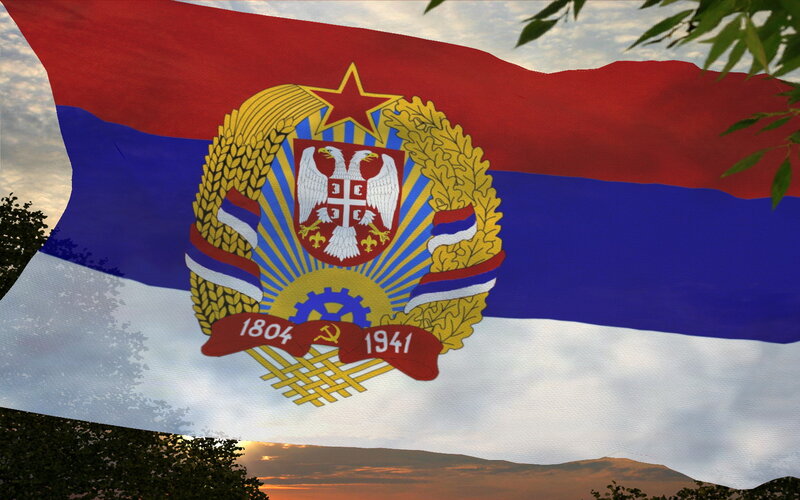Flag of Yugoslavia — Red