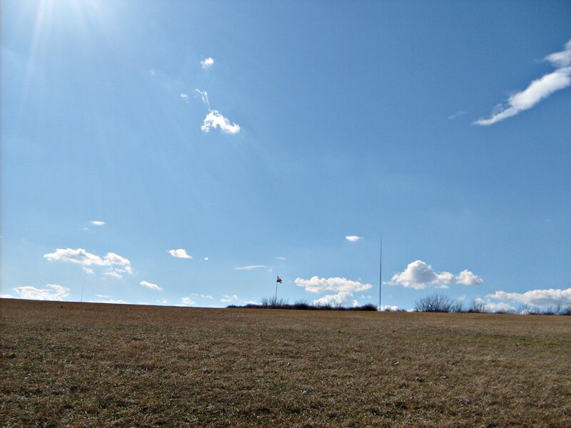 Flag on Hilltop