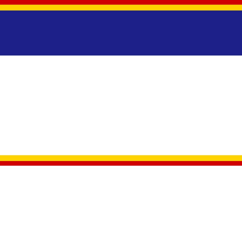 Flag with Blue White Red