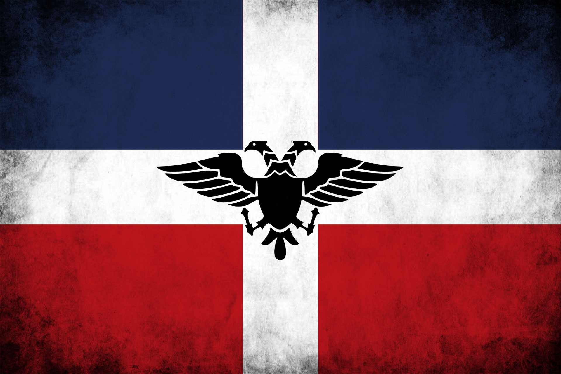flag with double-headed eagle