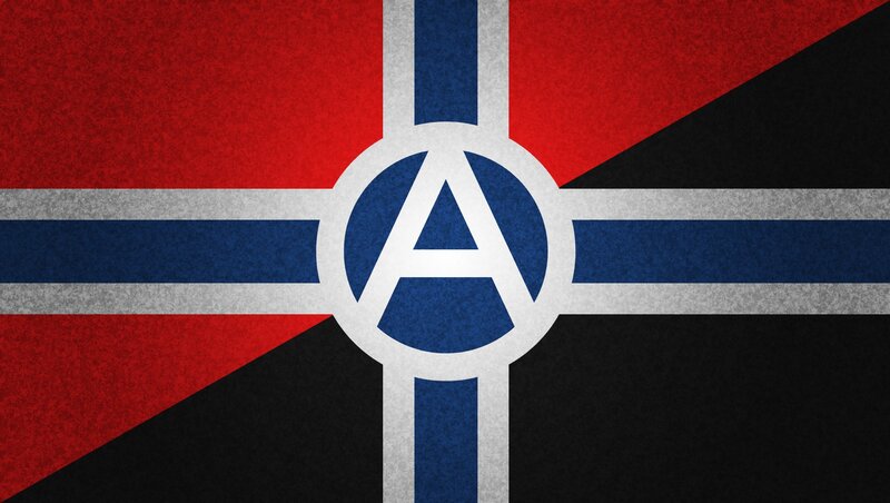 Flag with Letter A
