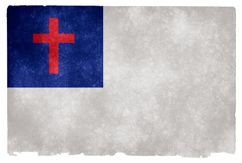 Flag with Red Cross