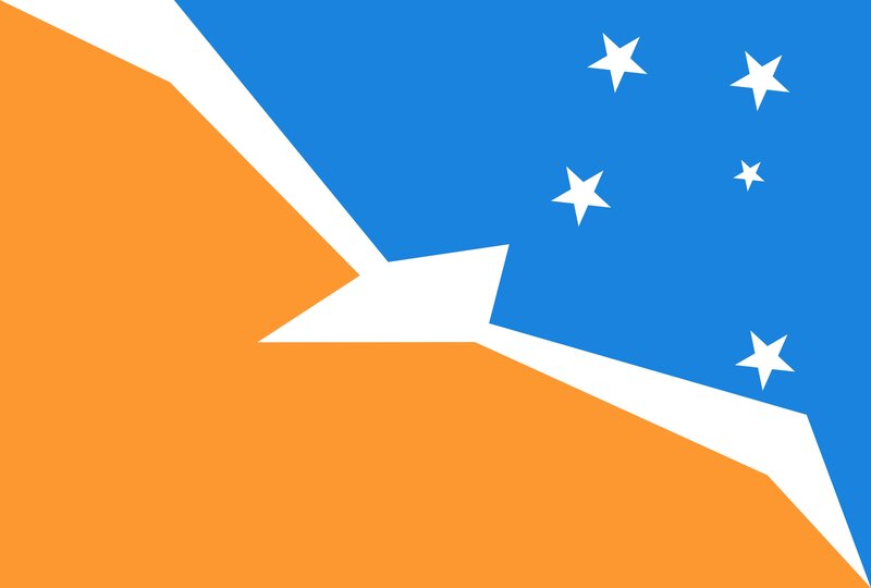 Flag with Stars and Stripes