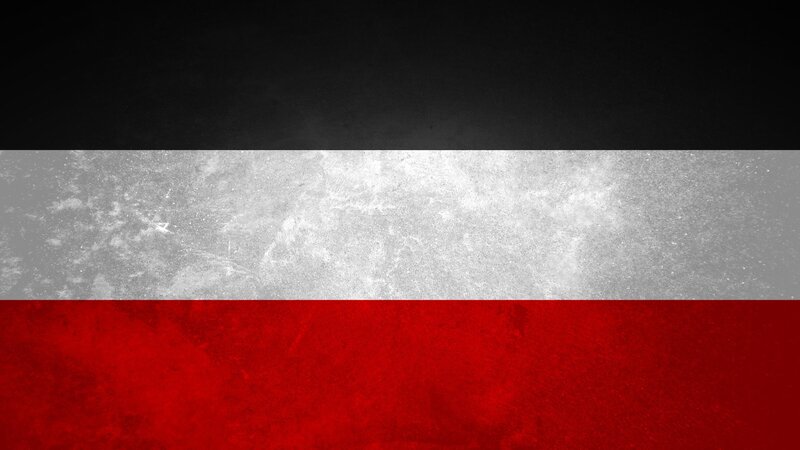 Flag with Three Horizontal Stripes — Black