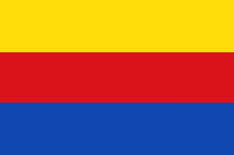 Flag with Three Horizontal Stripes
