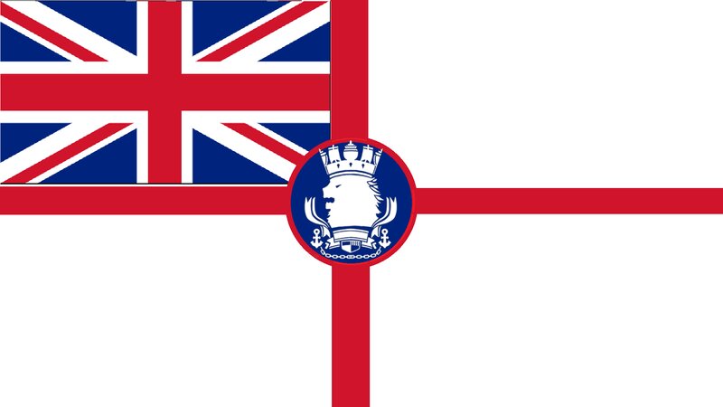 Flag with Union Jack