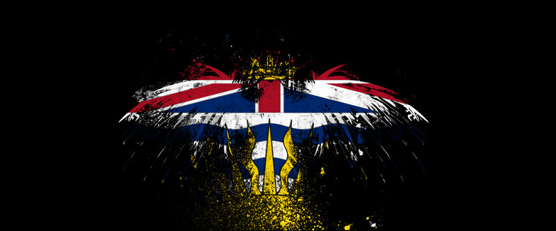 Flag with Wings