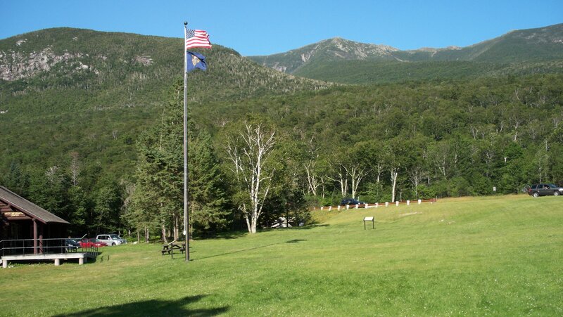 Flagpole with Two Flags