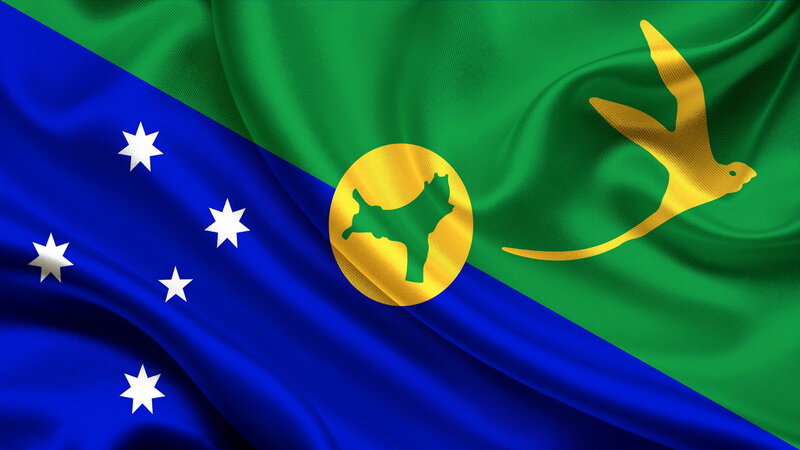 Flags of Vanuatu and Australia