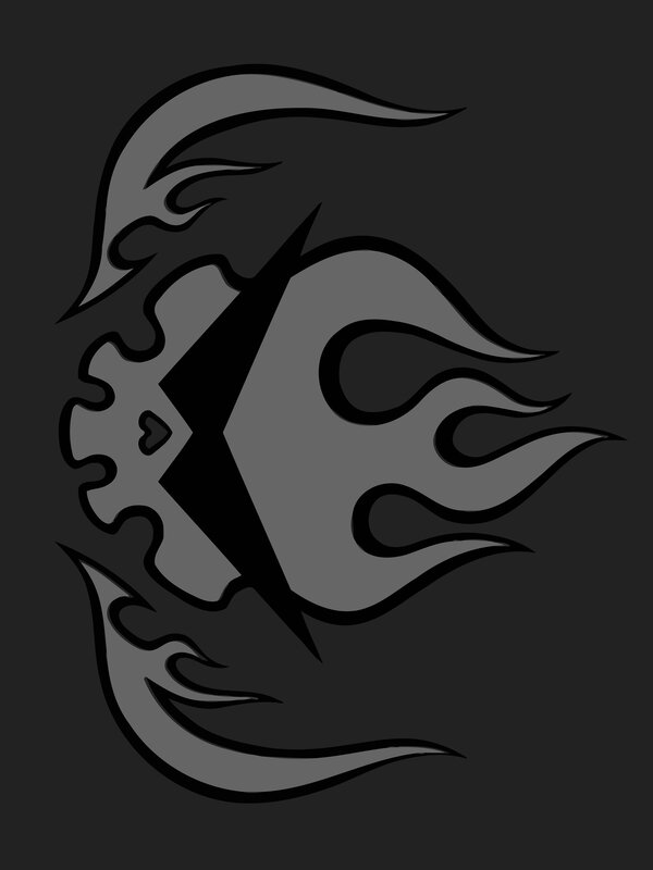 flame and gear design