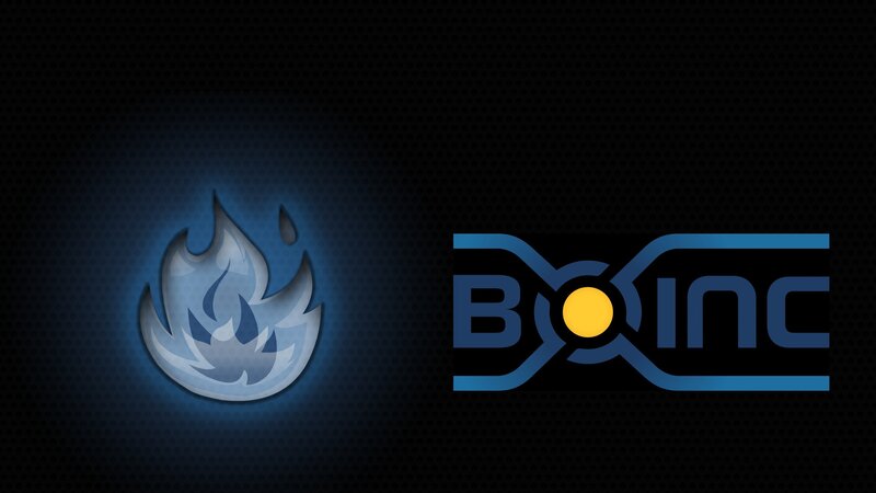 Flame and Logo