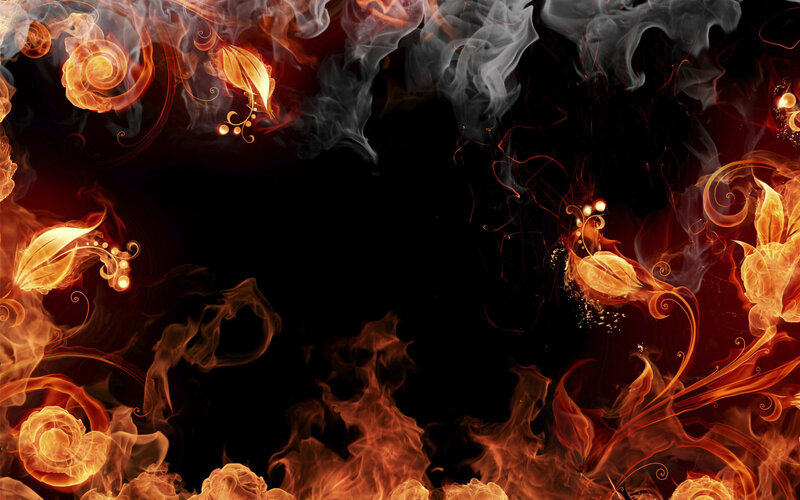 Flame and Smoke Patterns — Yellow