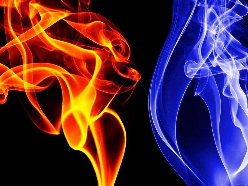 Flame and Smoke Swirls