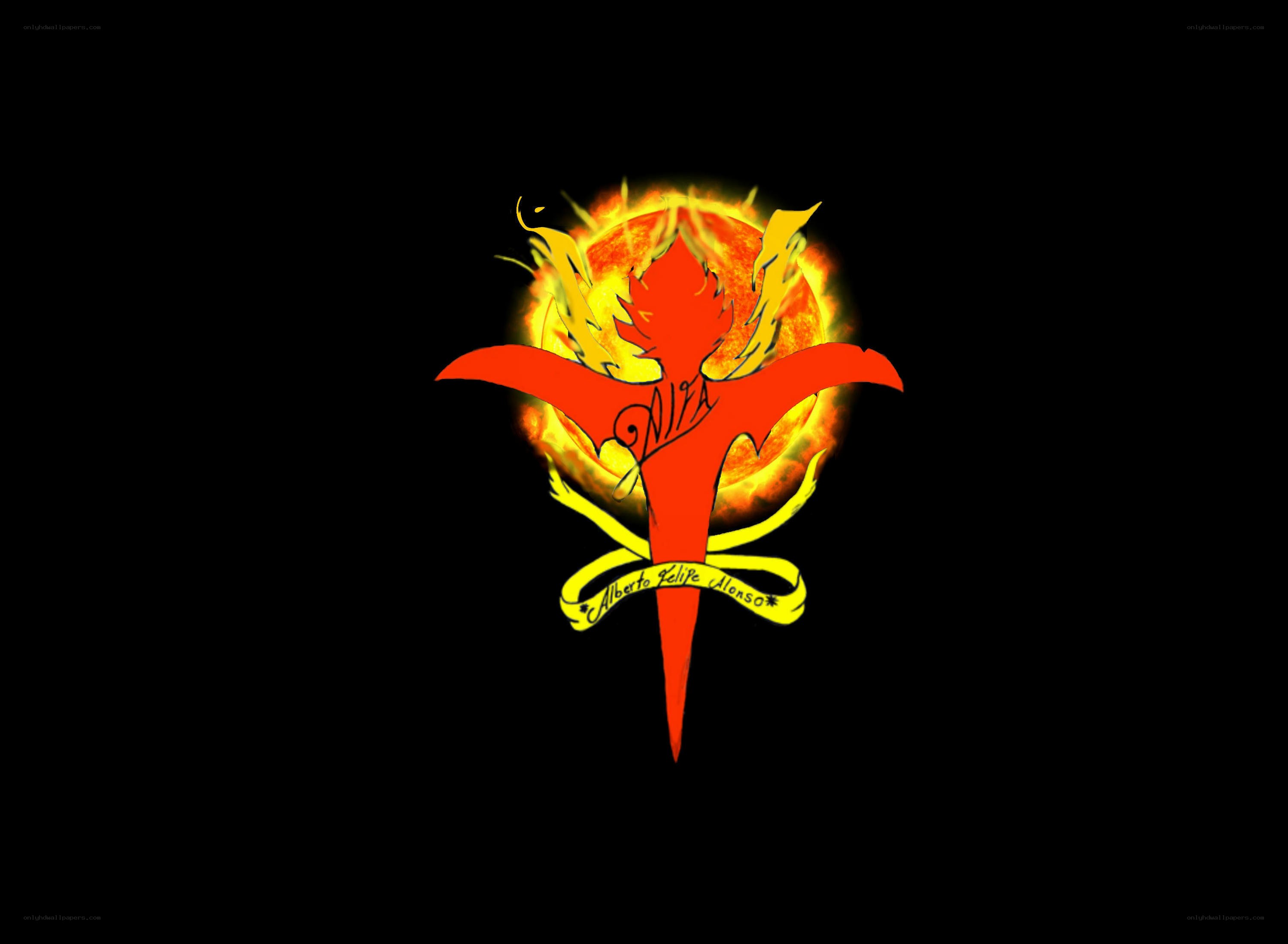 flame and sword emblem