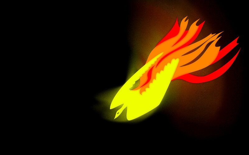 flame bird logo