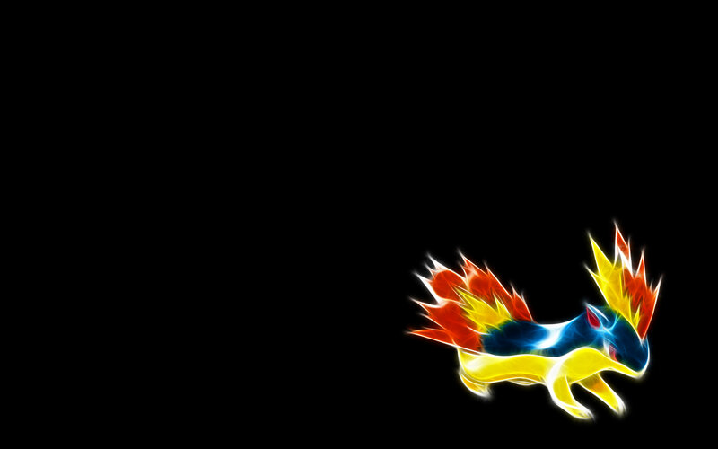 Flame-colored Pokémon artwork