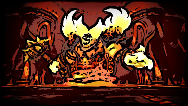 Flame-crested Demon