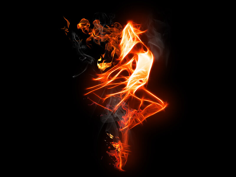 Flame Dancer — Orange