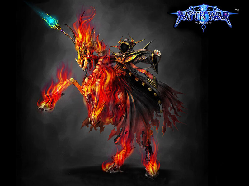 flame demon warrior