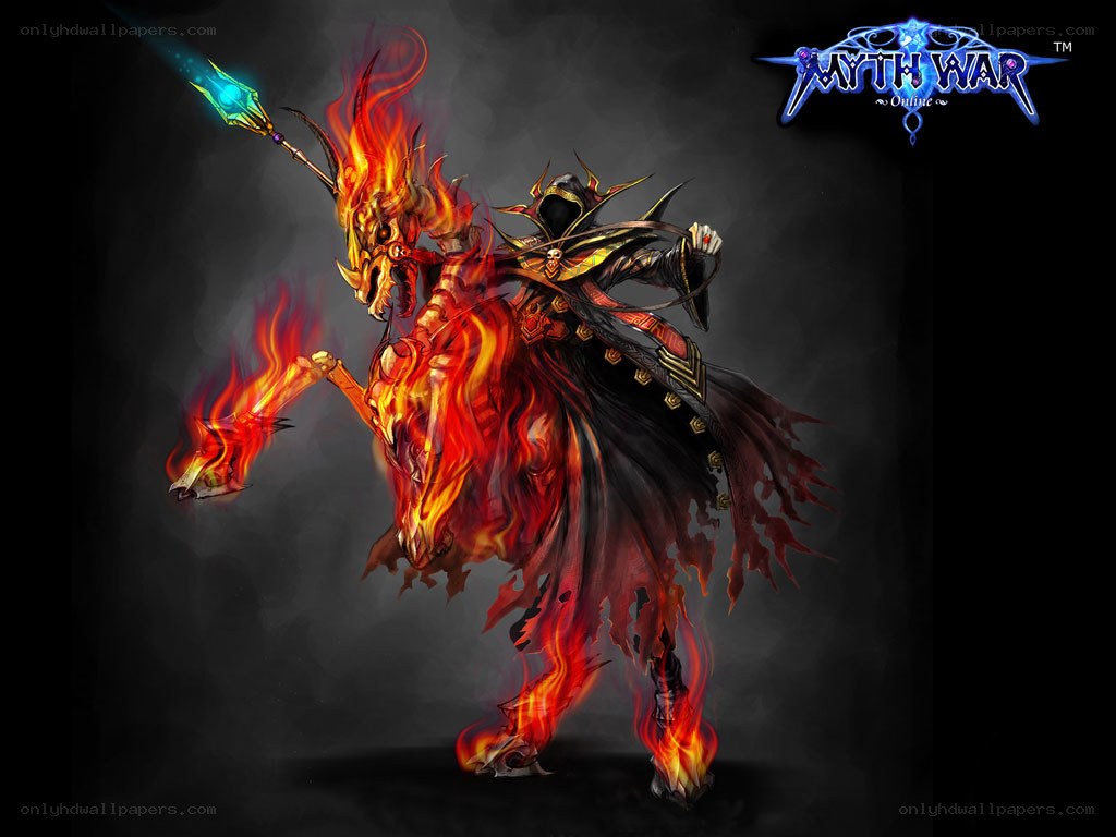 flame demon warrior