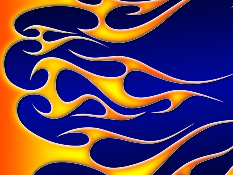 Flame Design — Orange