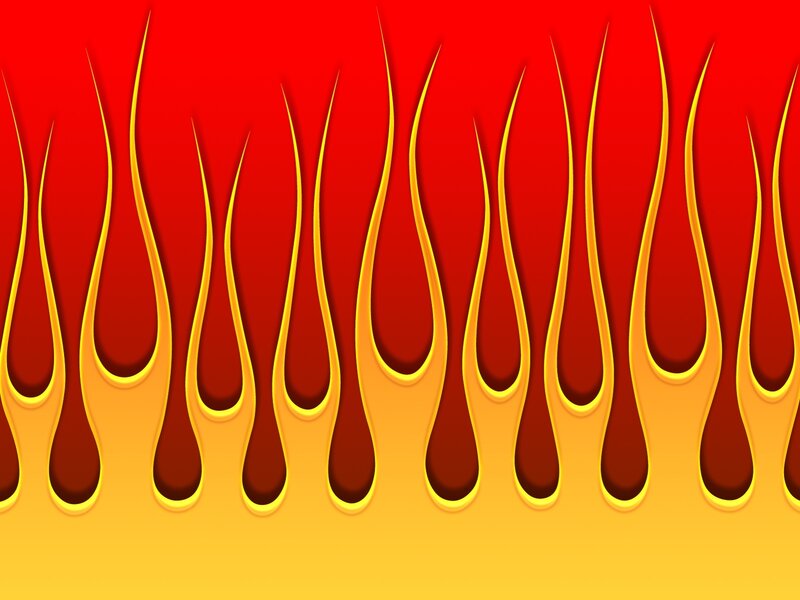 flame design pattern