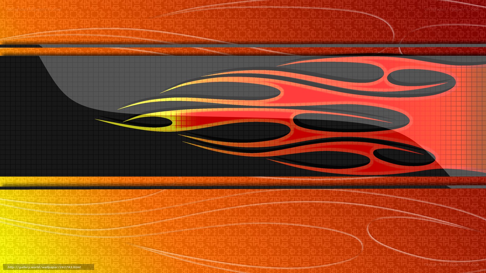 flame design wallpaper