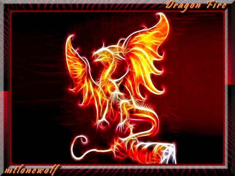 Flame Dragon — Red