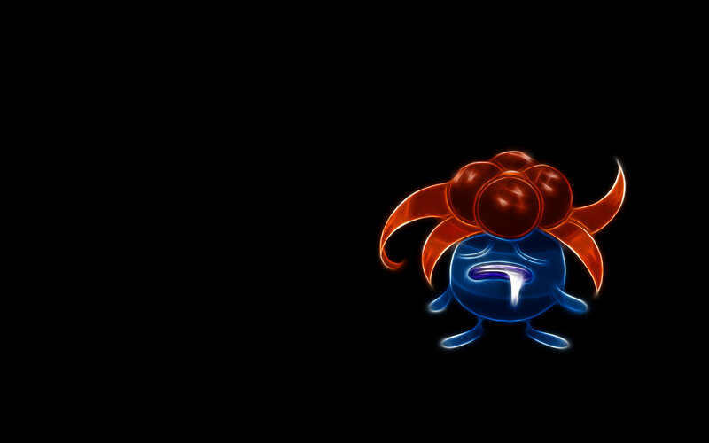 Flame effect Ditto character