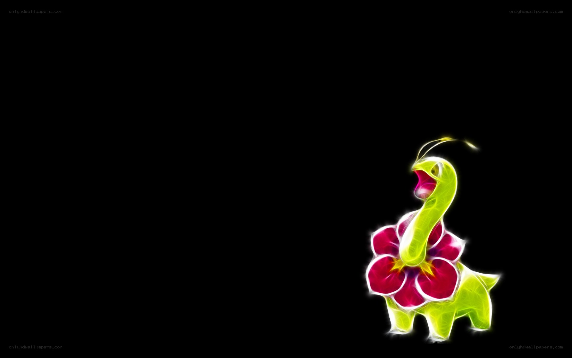 Flame effect Pokémon wallpaper