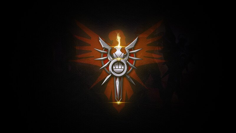 Flame-emblazoned Emblem