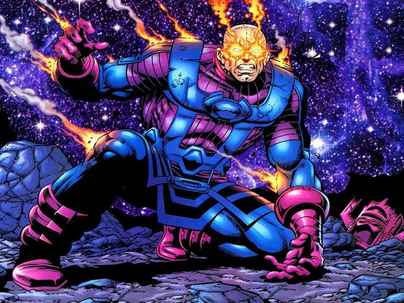 Flame-embodied Superhero