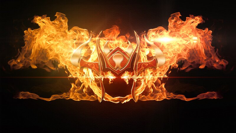 Flame-encased Logo