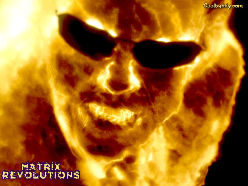 flame face with sunglasses