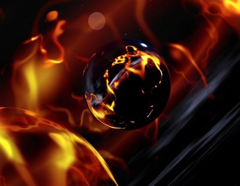 Flame-filled Sphere