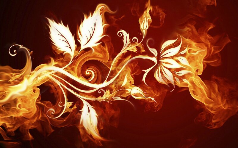 Flame Floral Design