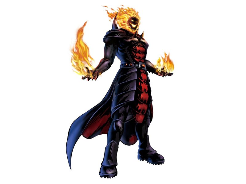 Flame-headed Figure