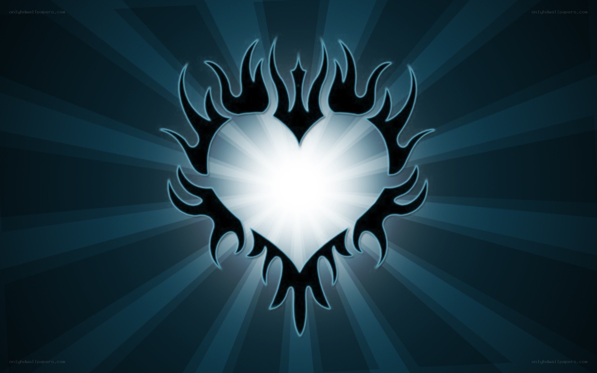 flame heart symbol