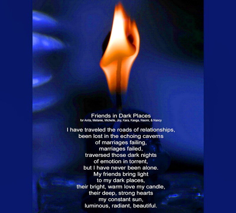 Flame in Dark Place