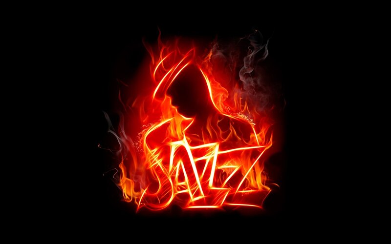 flame jazz silhouette