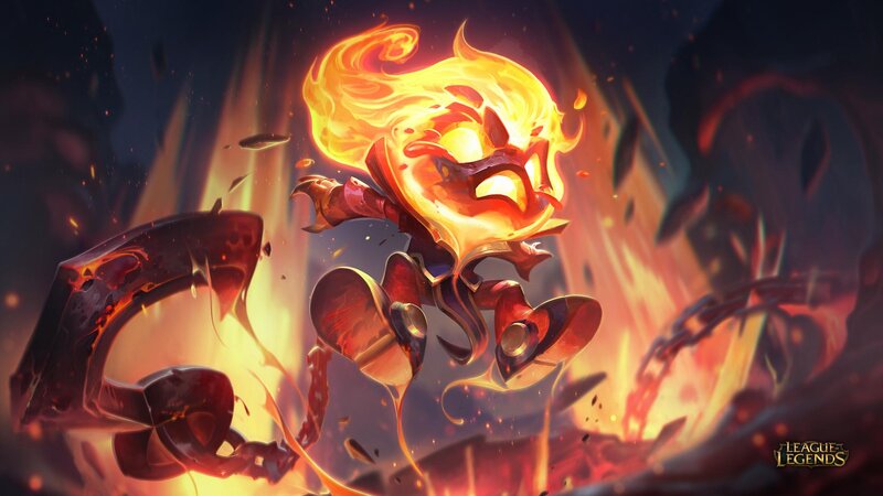 Flame-like Character
